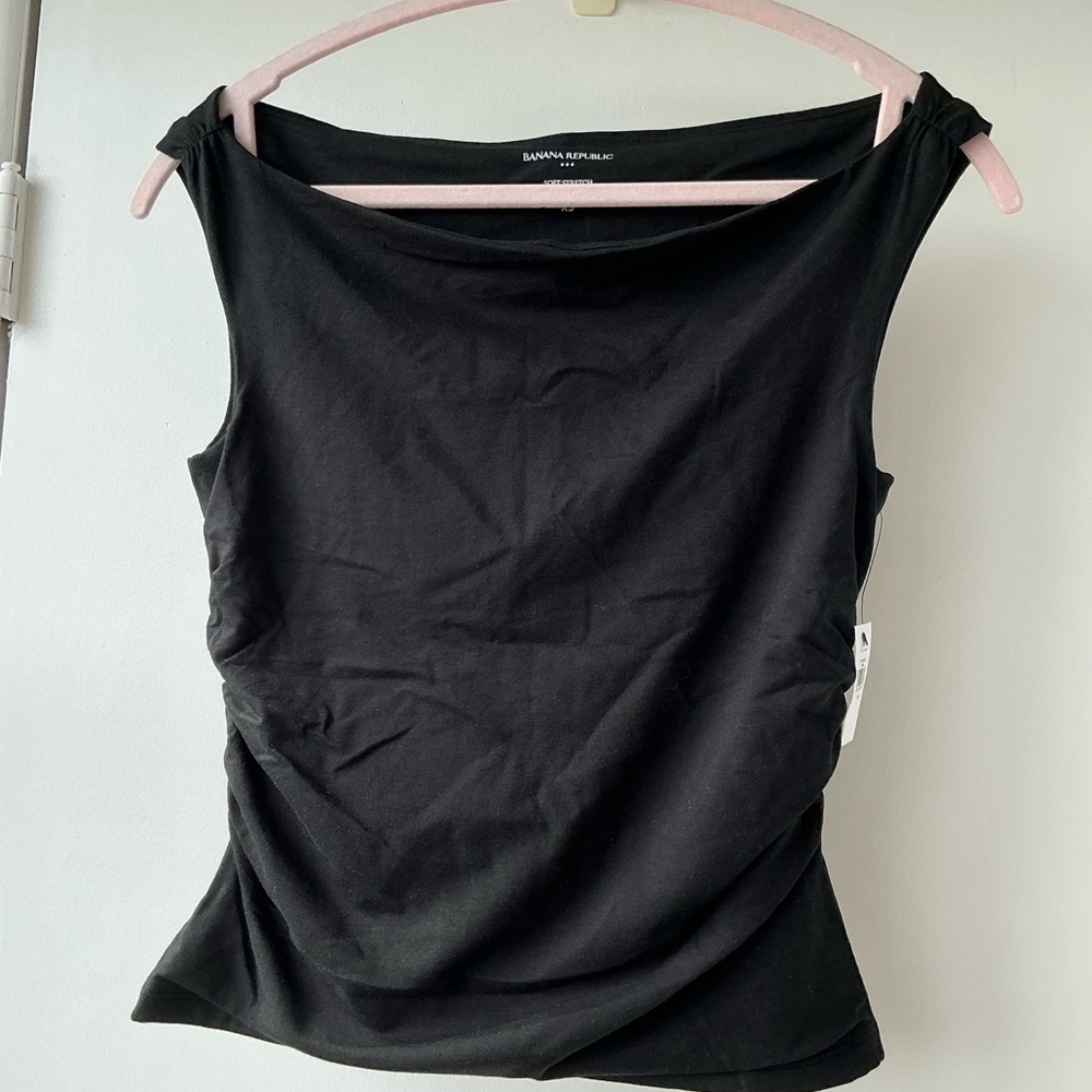 Banana Republic Black Sleeveless Top